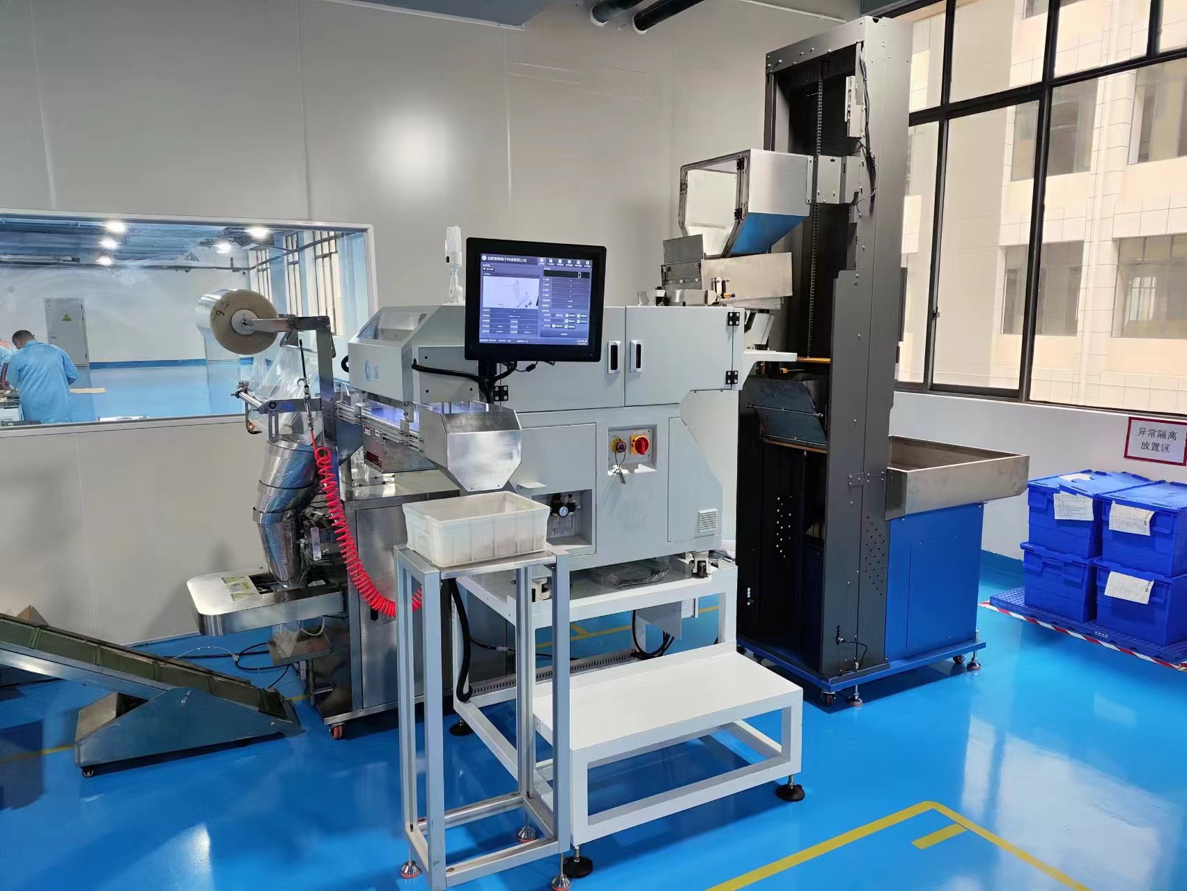 電容VBP224視覺計數機現場